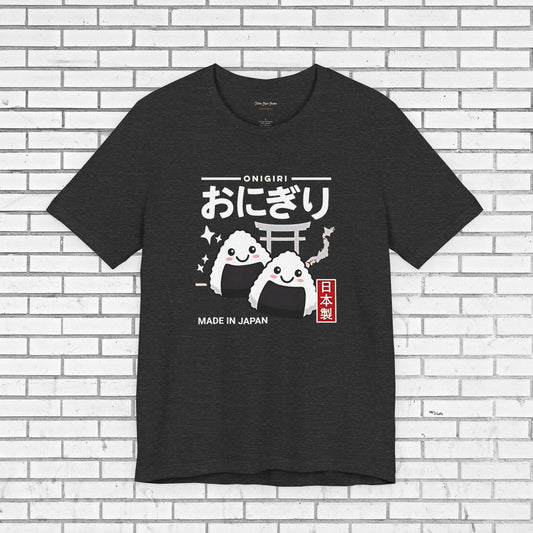Kawaii Onigiri Shirt - Japanese Rice Ball Foodie Tee